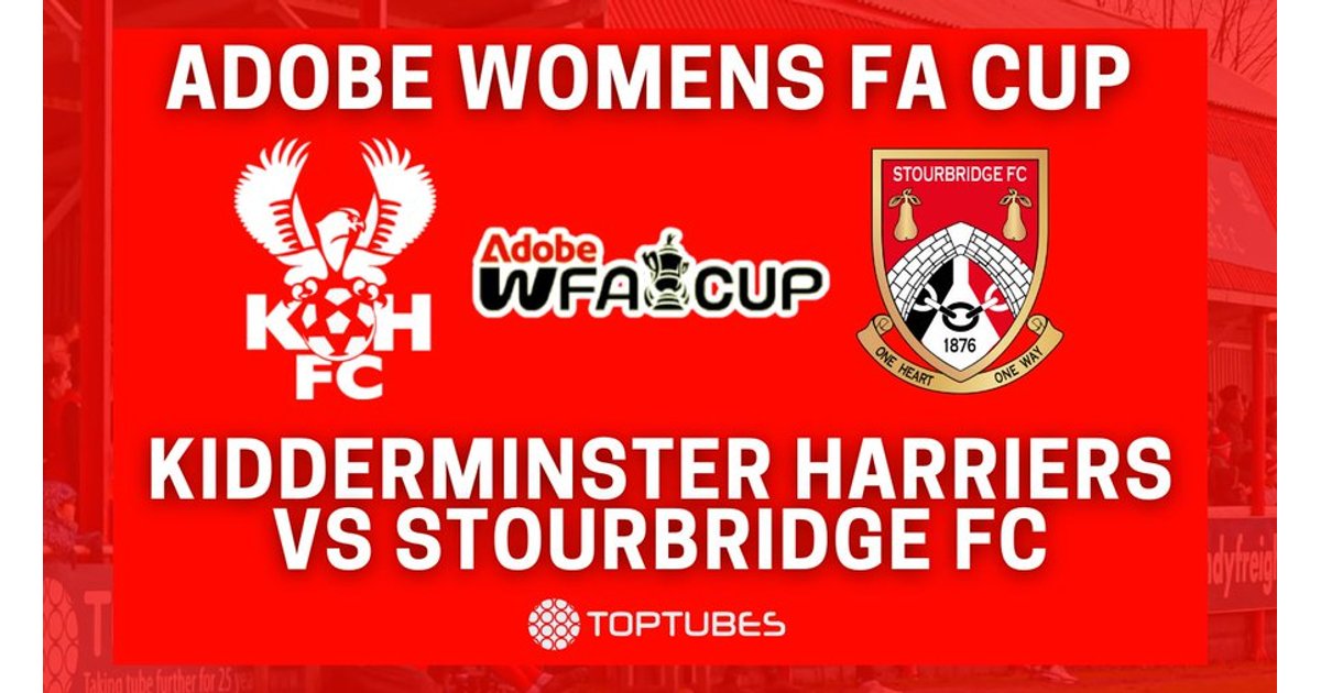 Kidderminster (w) 1-1phụ nữ Stourbridge