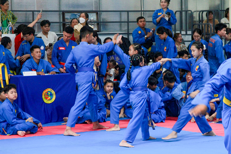 fun88 the thao Hơn 250 võ sinh thi Trung đẳng Vovinam khu vực ĐBSCL lần 2-2024